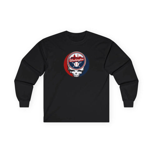 Grateful Dead - Washington Nationals Grateful Dead Long Sleeve Tee - MLB - StealieShop